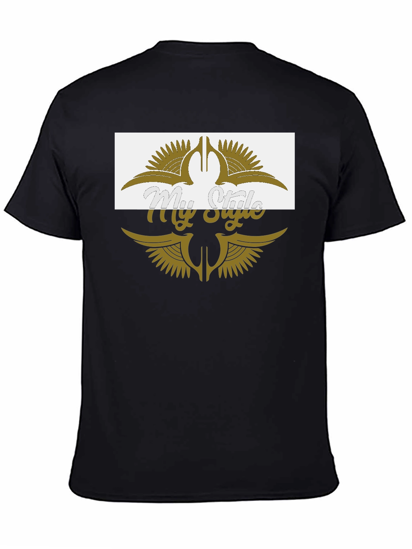 My Style Black Graphic T-Shirt