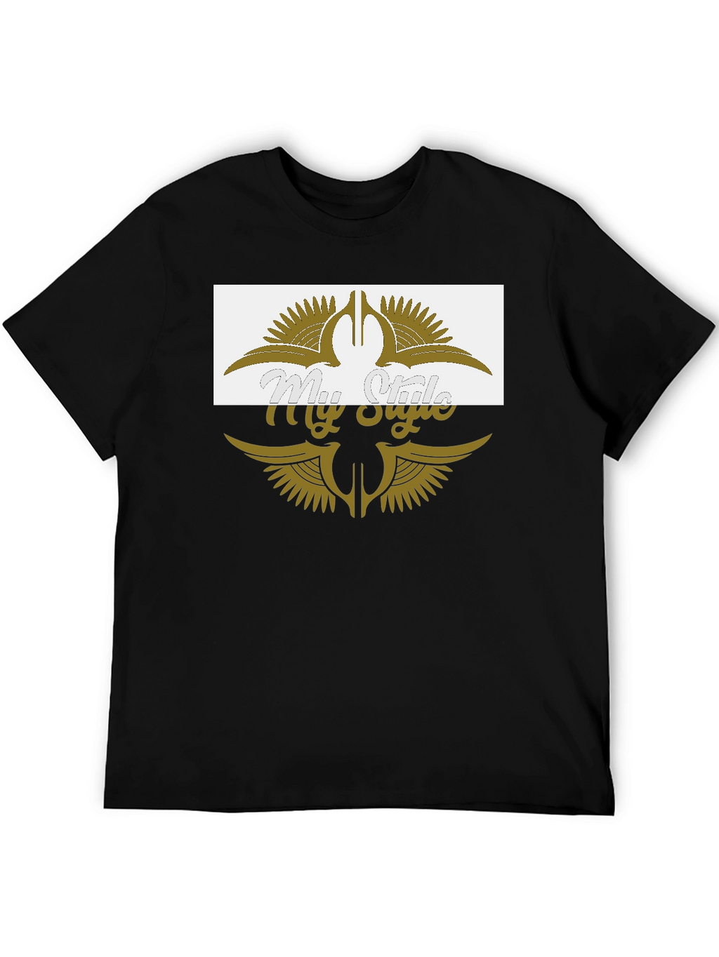 My Style Black Graphic T-Shirt