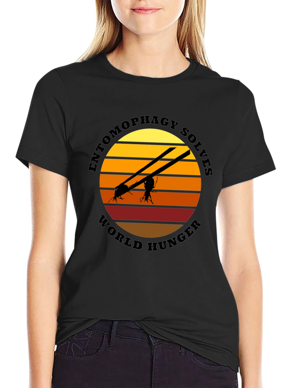 Entomophagy Solves World Hunger T-Shirt