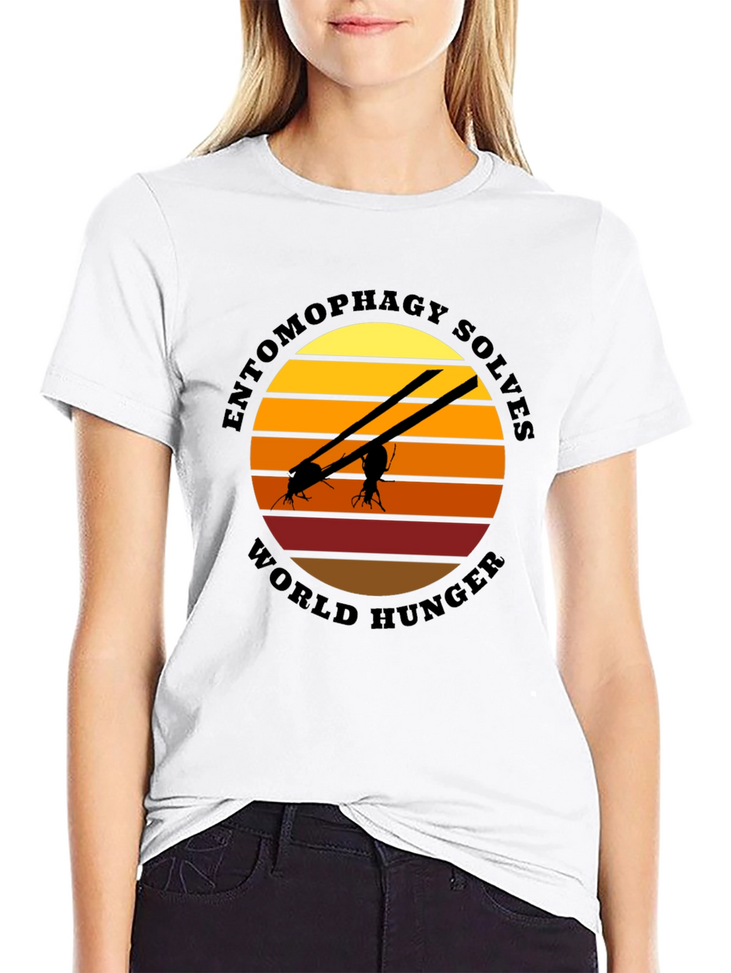 Entomophagy Solves World Hunger T-Shirt