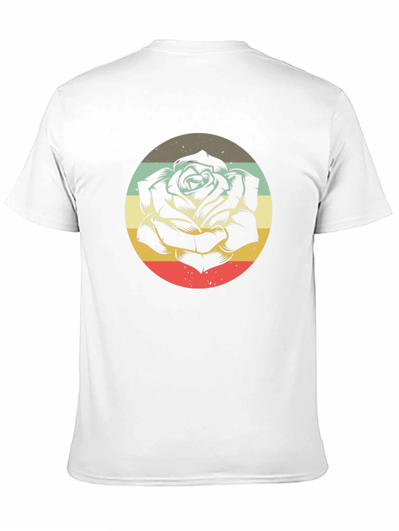 Retro Rose Graphic T-Shirt