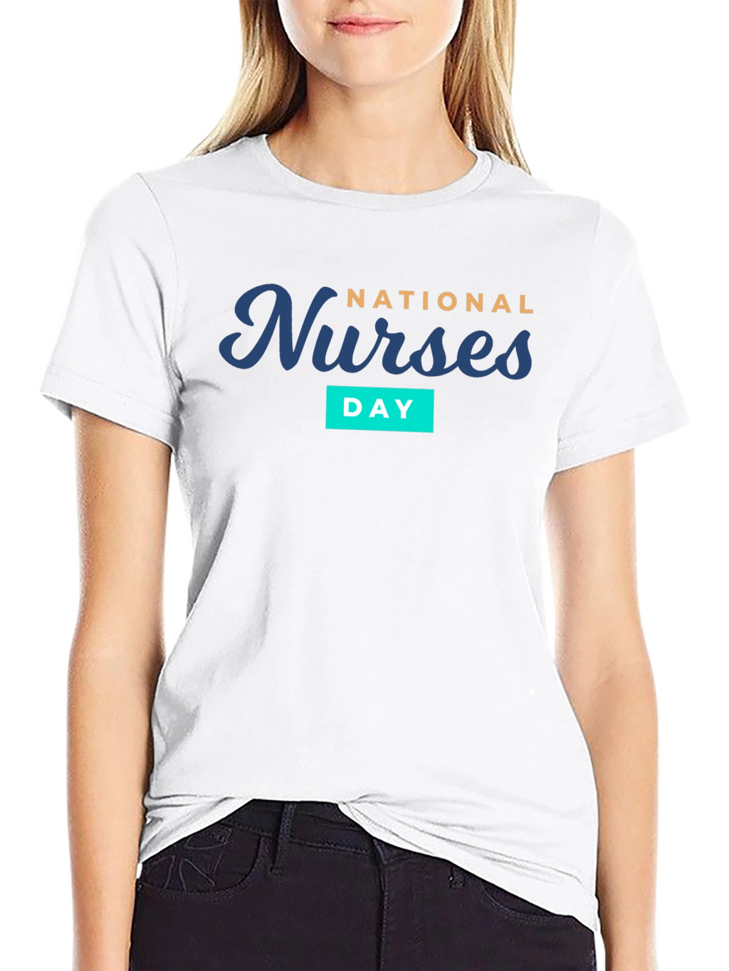 National Nurses Day Black T-Shirt