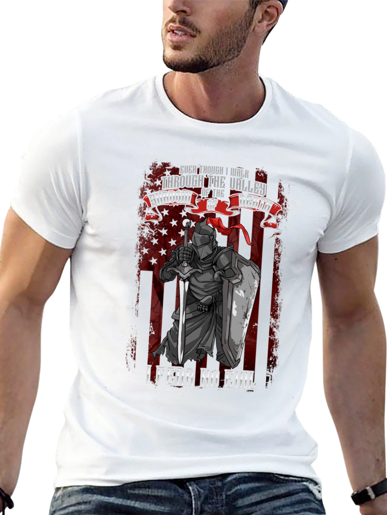 I Fear No Evil Knight T-Shirt