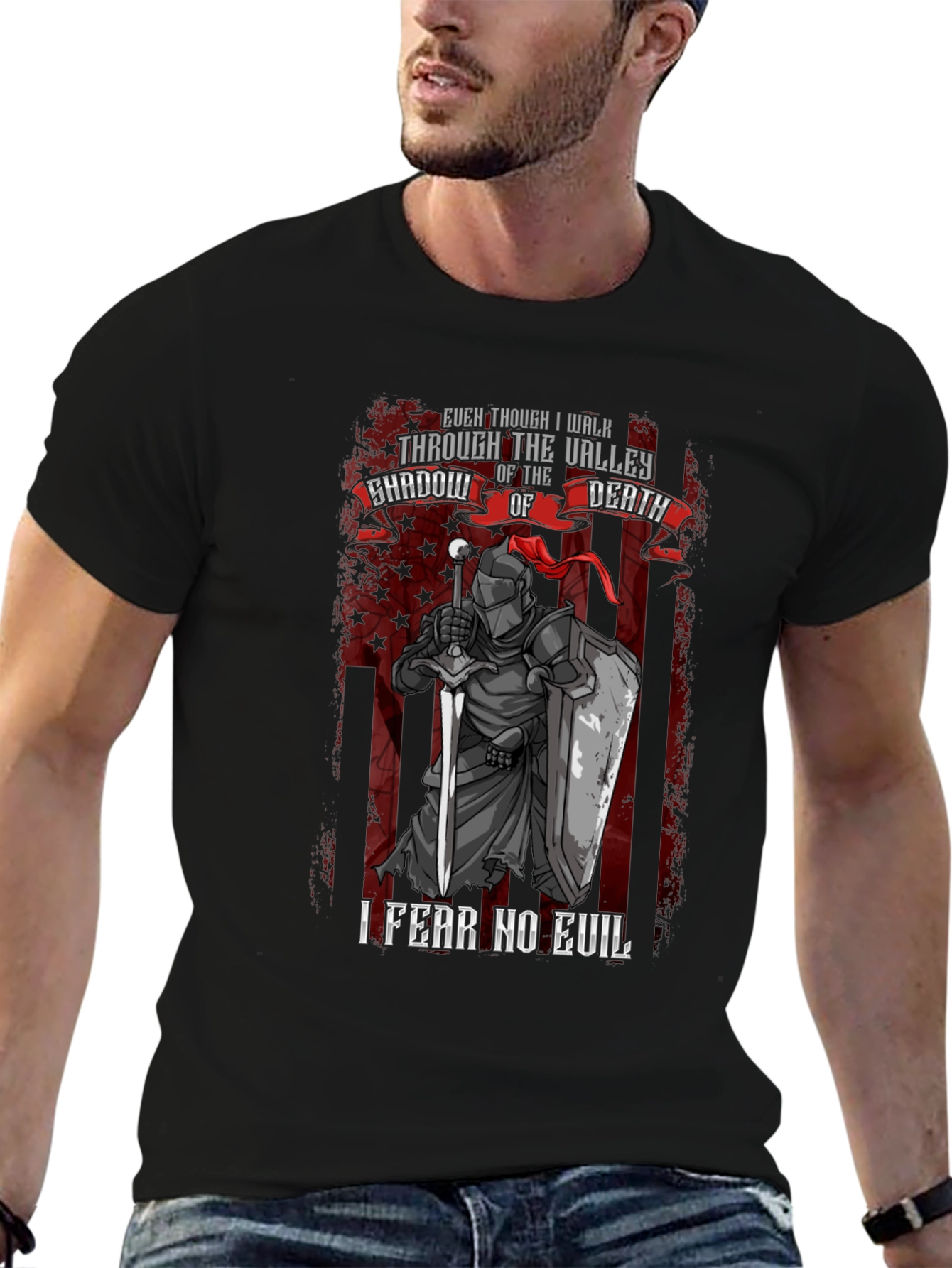 I Fear No Evil Knight T-Shirt