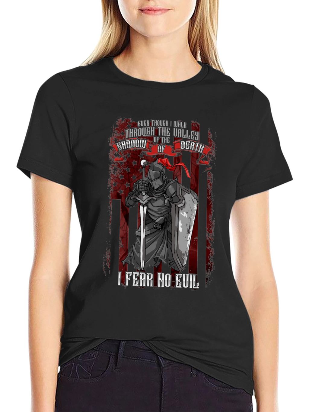 I Fear No Evil Knight T-Shirt
