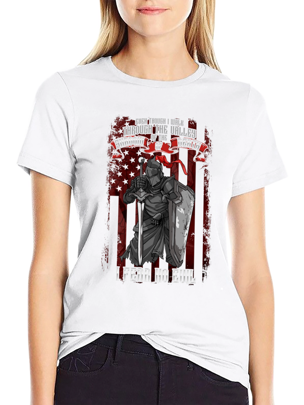I Fear No Evil Knight T-Shirt