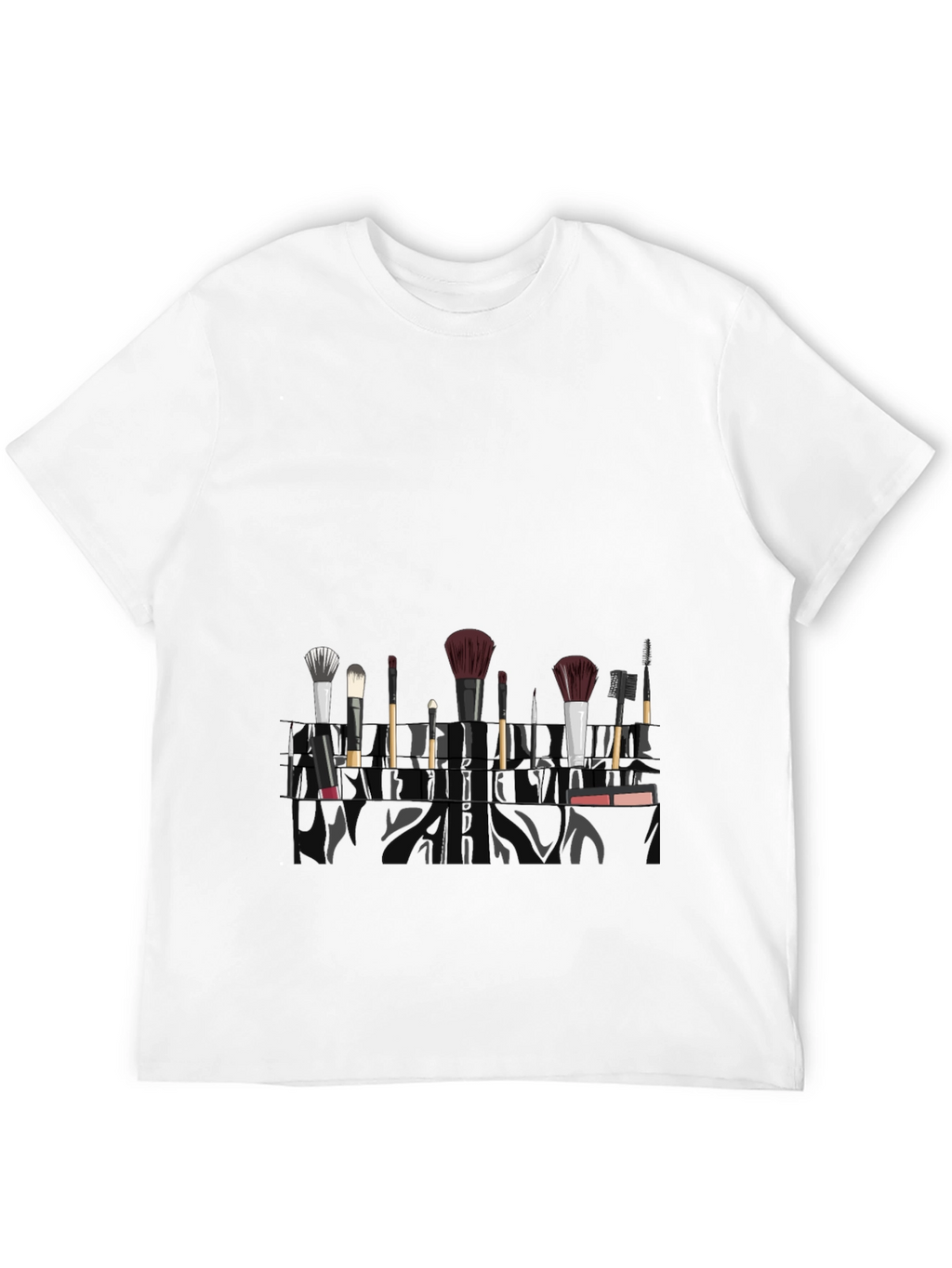 Makeup Brush T-Shirt - Stylish and Unique Design