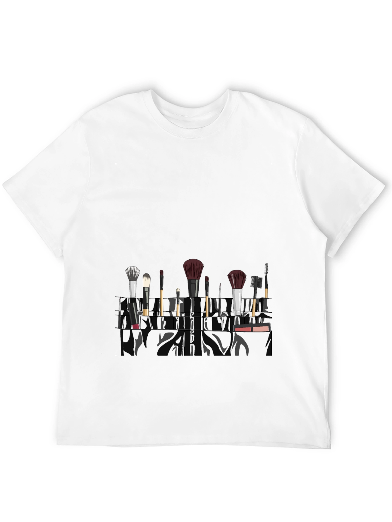 Makeup Brush T-Shirt - Stylish and Unique Design