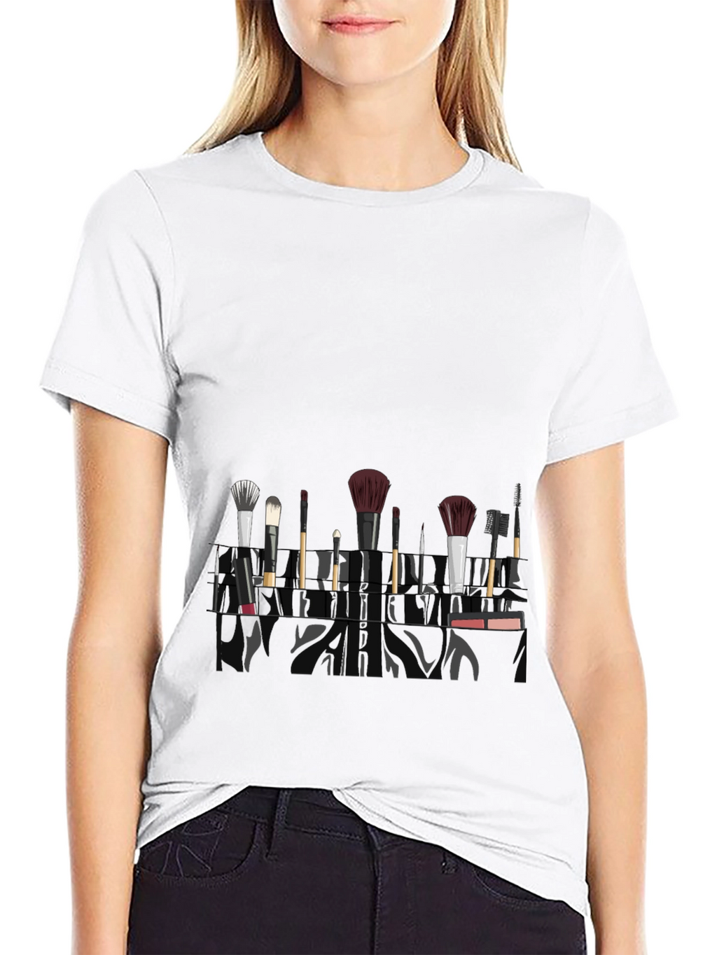 Makeup Brush T-Shirt - Stylish and Unique Design