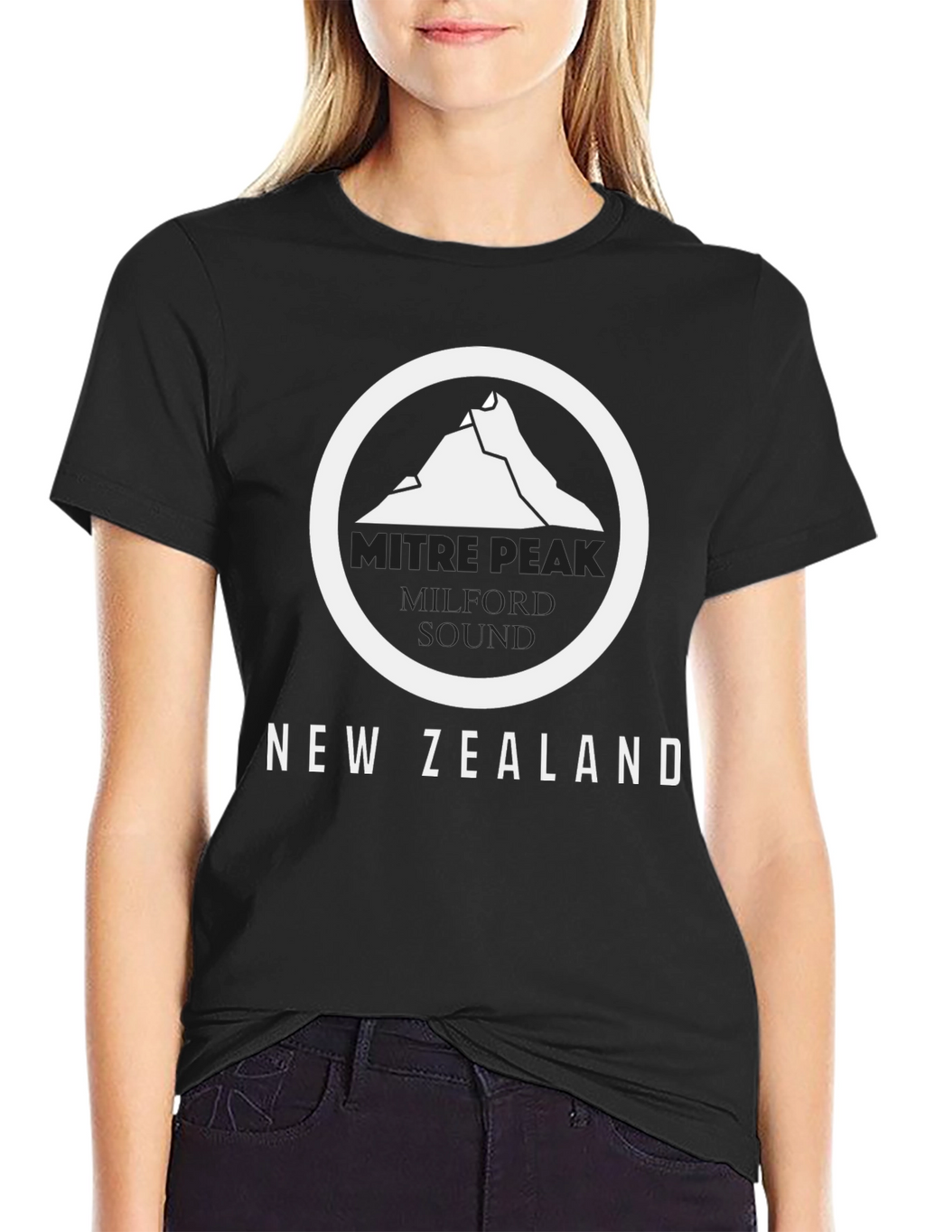 Mitre Peak New Zealand Graphic Tee