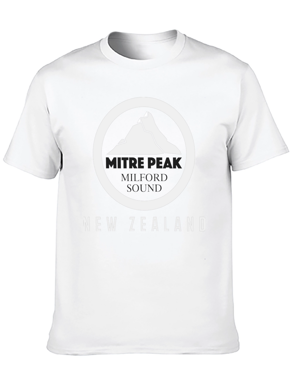 Mitre Peak New Zealand Graphic Tee