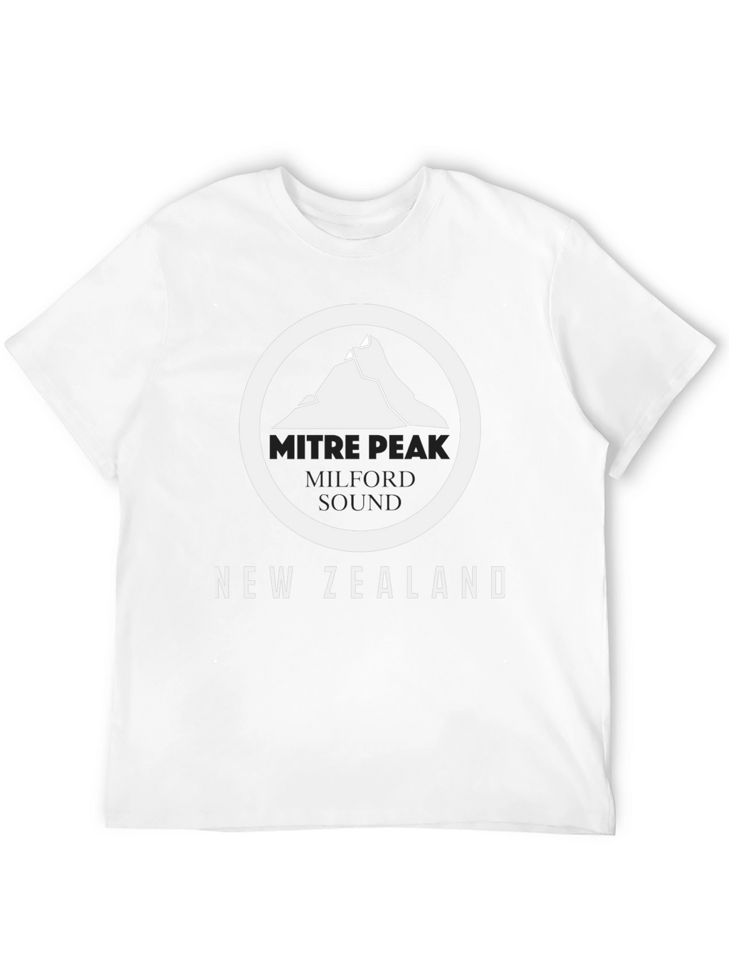 Mitre Peak New Zealand Graphic Tee