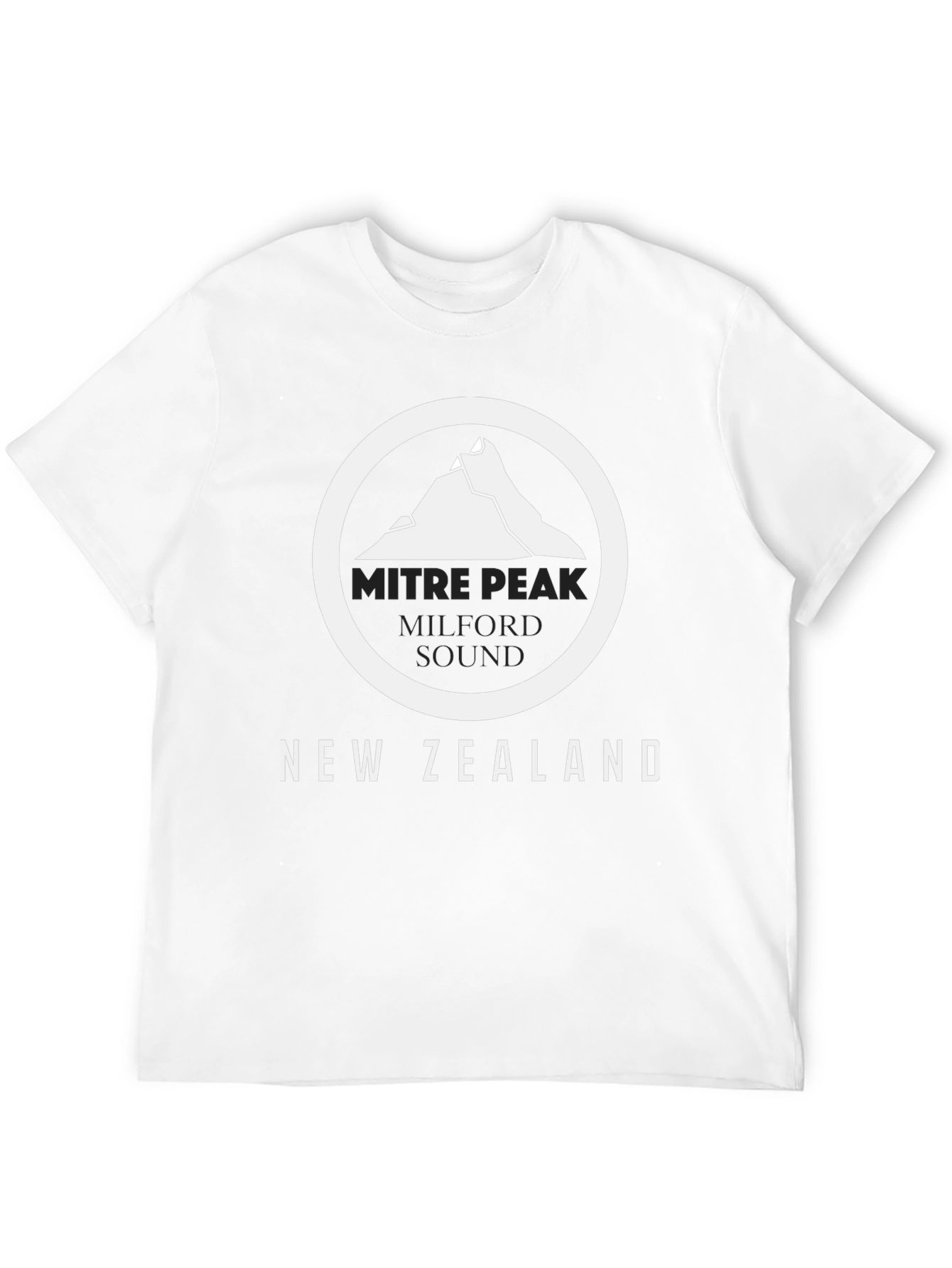 Mitre Peak New Zealand Graphic Tee