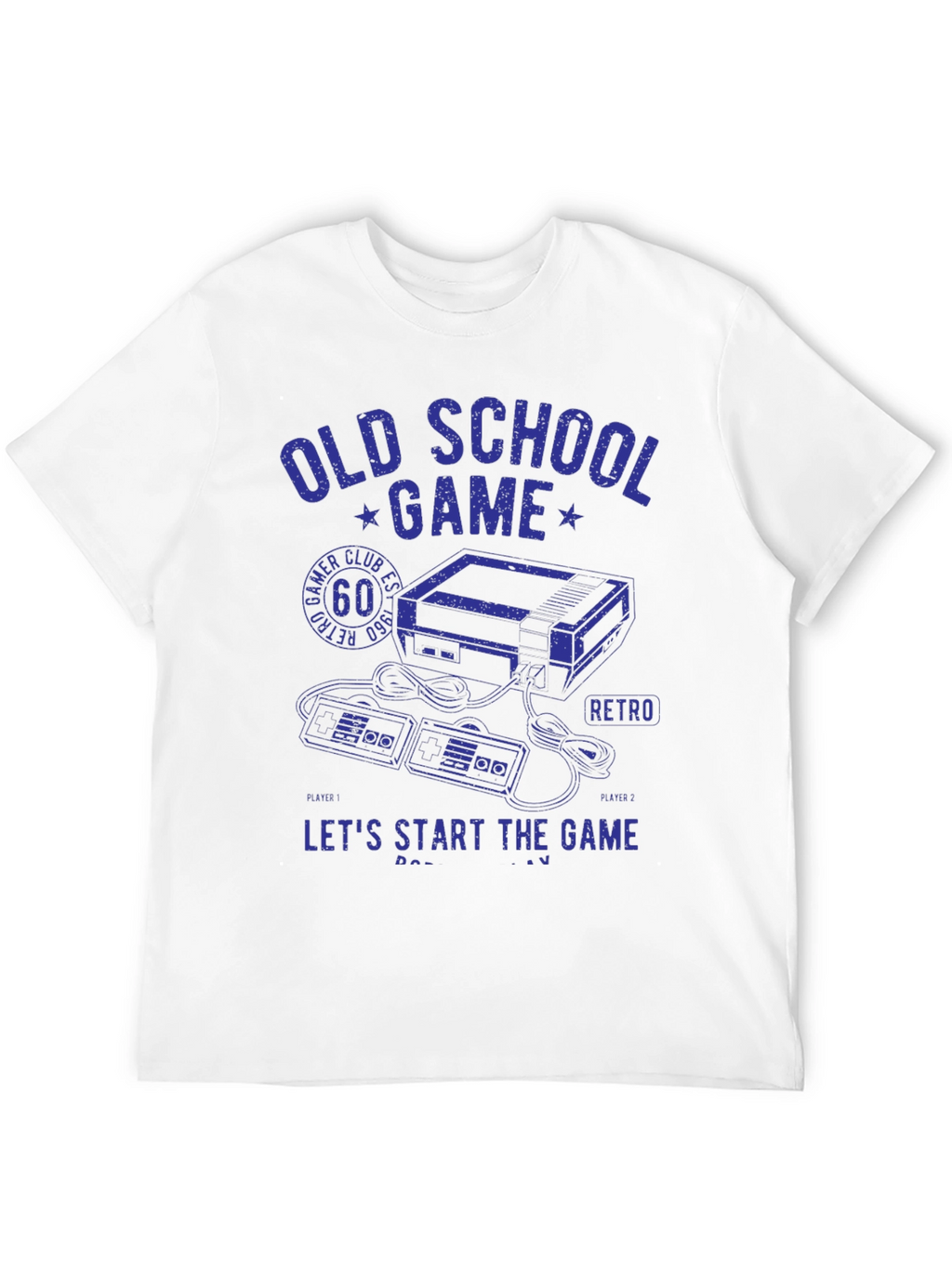 Old School Gamer T-Shirt - Retro Console Design