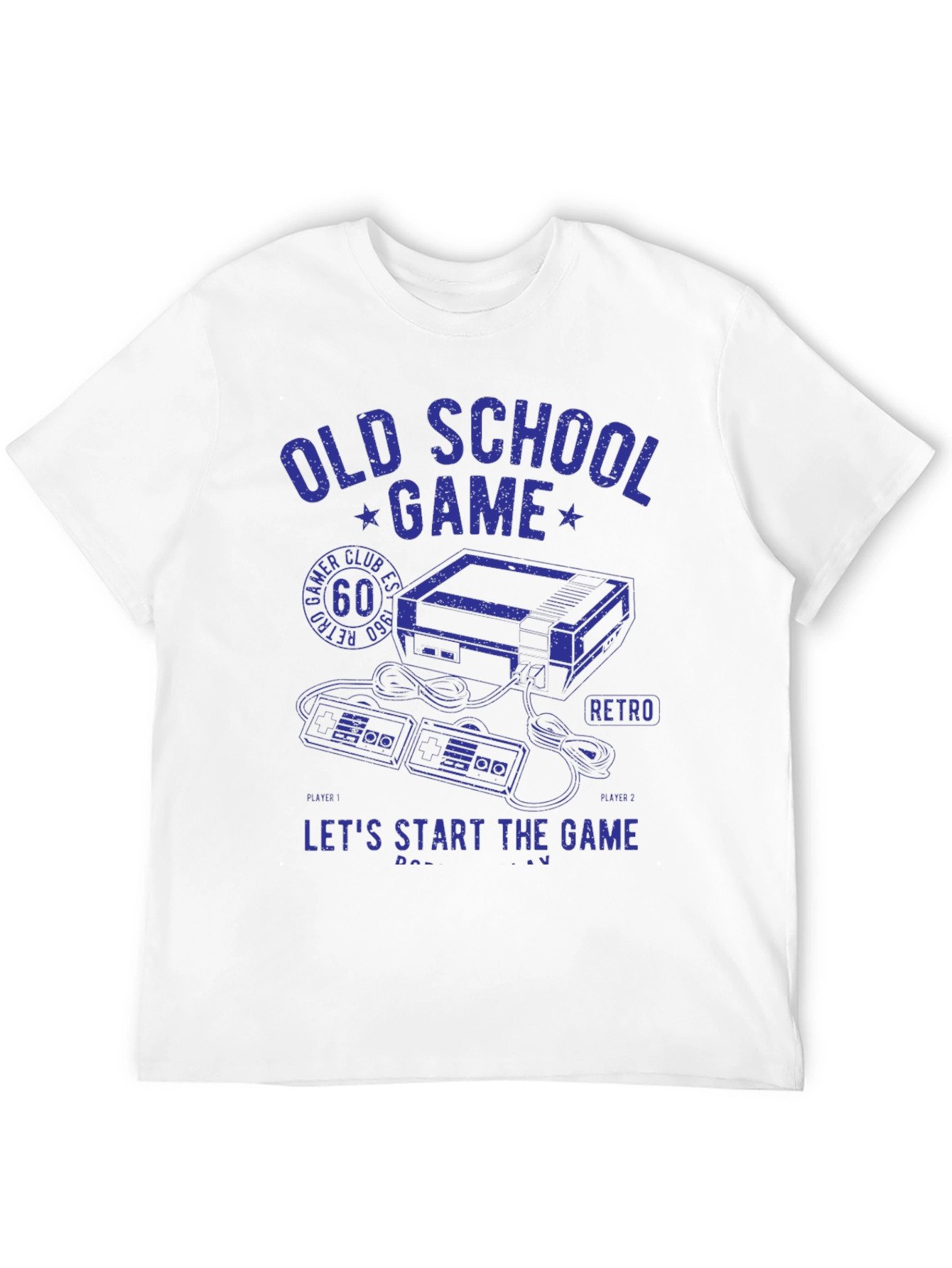 Old School Gamer T-Shirt - Retro Console Design