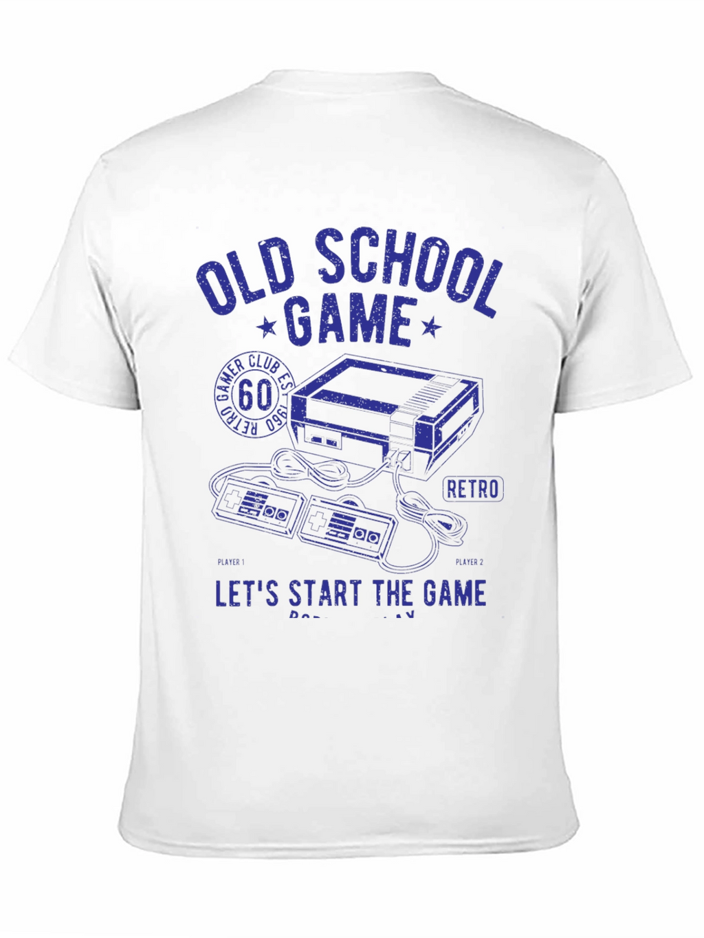 Old School Gamer T-Shirt - Retro Console Design