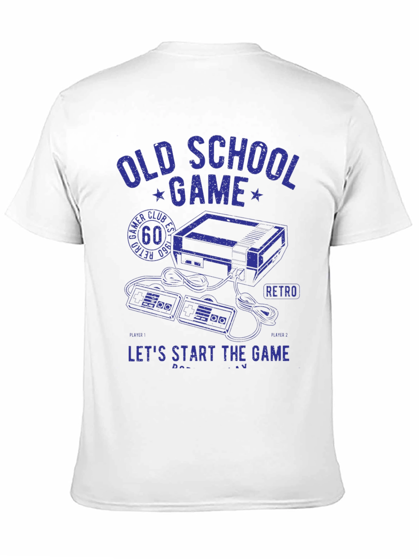 Old School Gamer T-Shirt - Retro Console Design