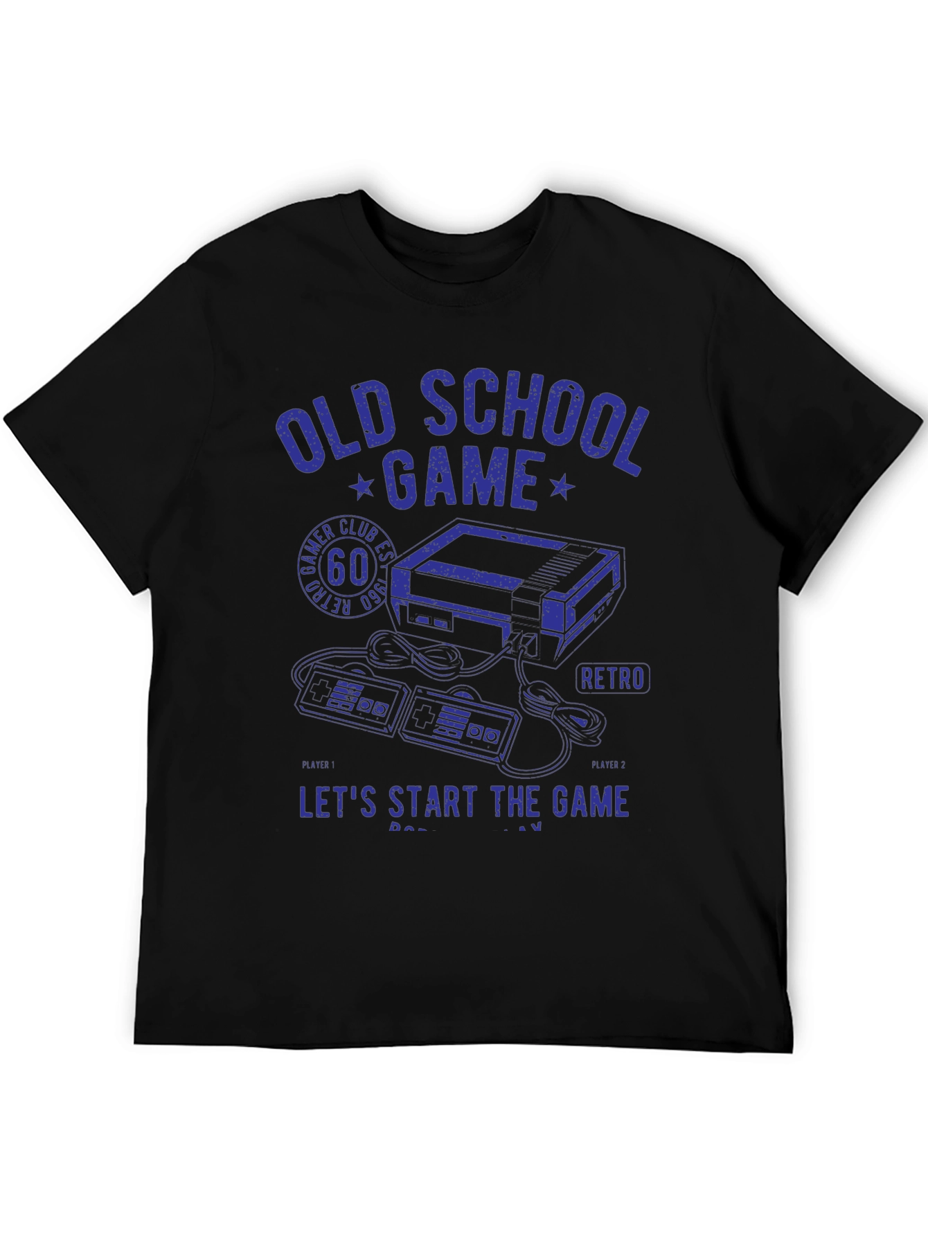 Old School Gamer T-Shirt - Retro Console Design
