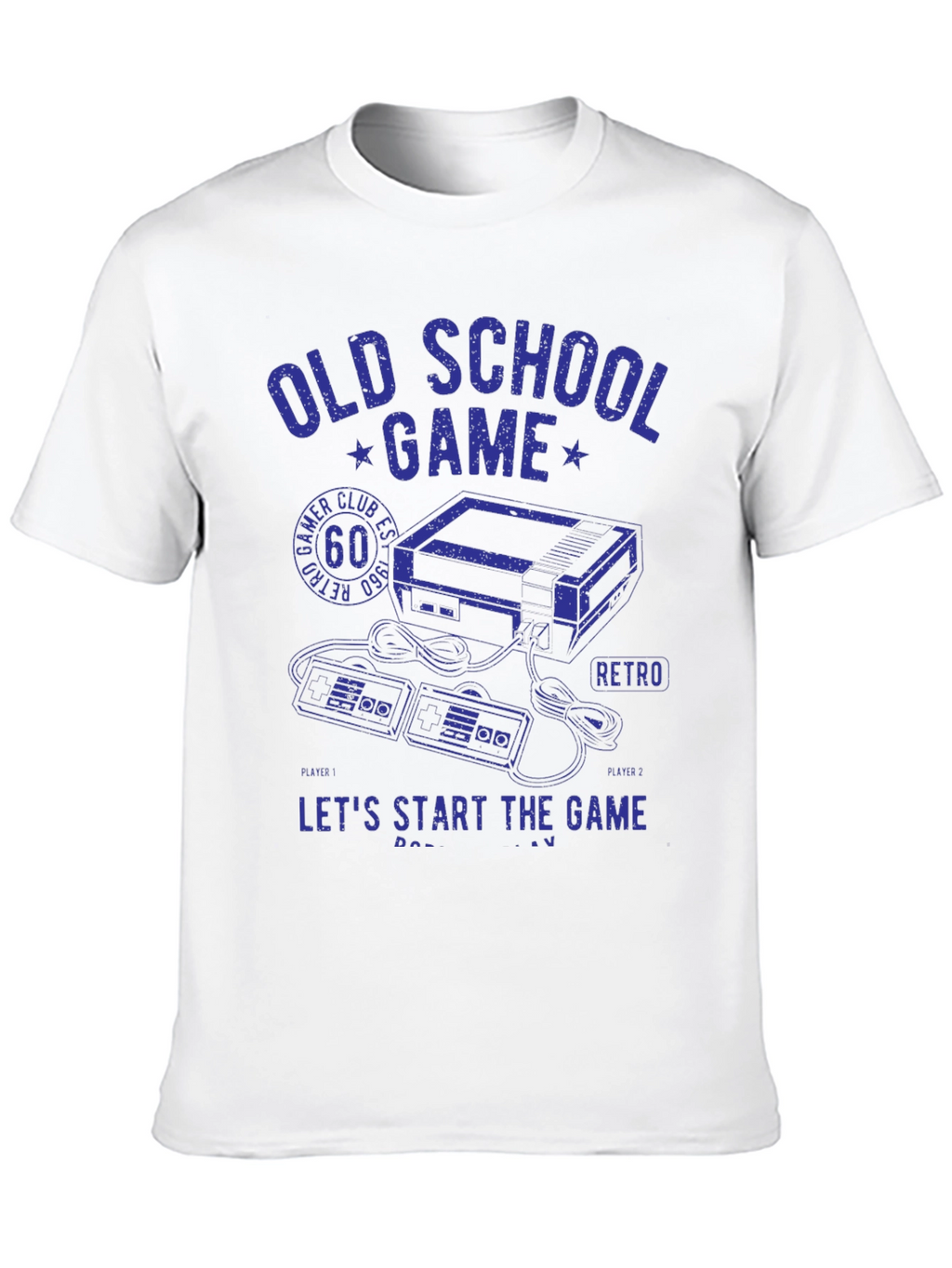 Old School Gamer T-Shirt - Retro Console Design