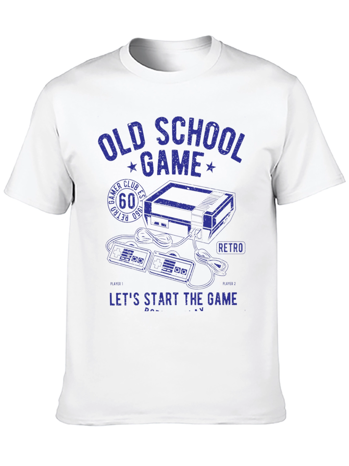 Old School Gamer T-Shirt - Retro Console Design