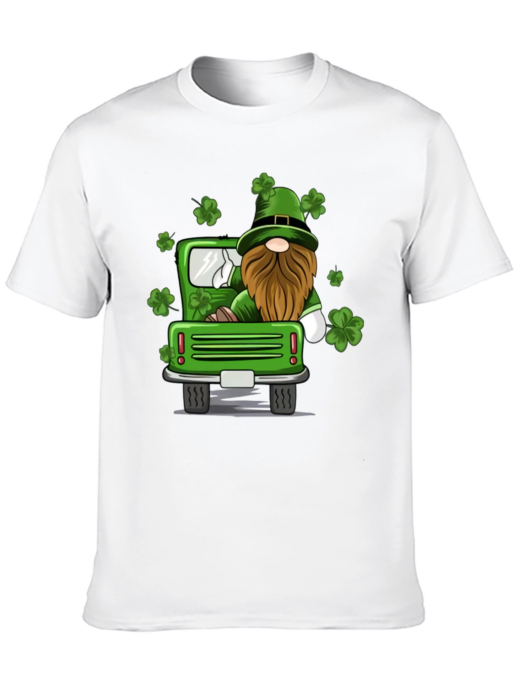 St. Patricks Day Gnome Truck T-Shirt