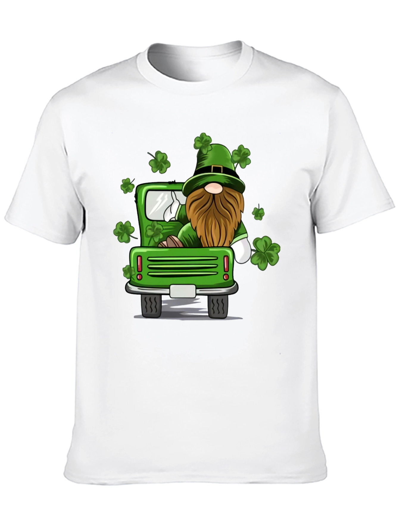 St. Patricks Day Gnome Truck T-Shirt
