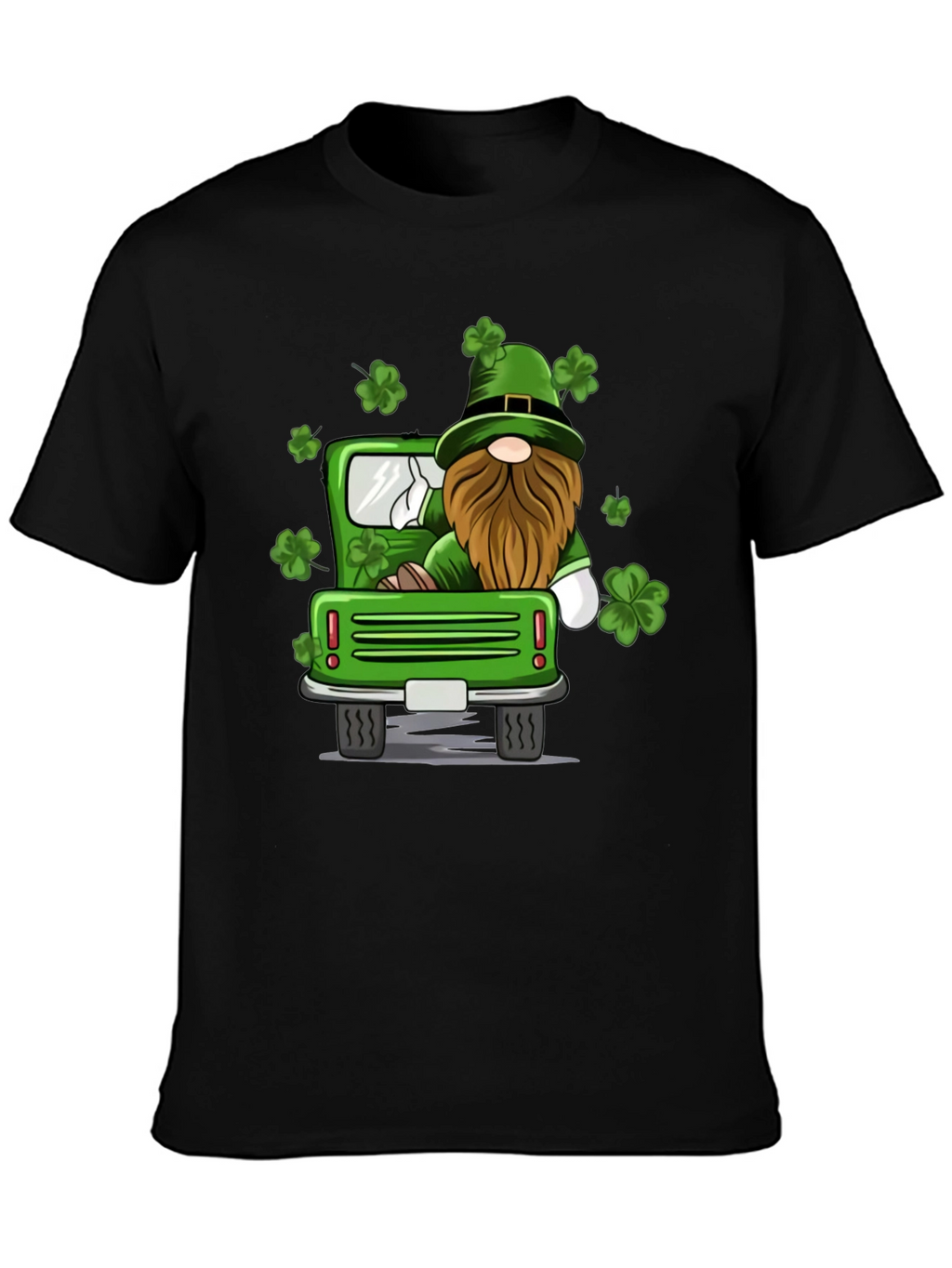St. Patricks Day Gnome Truck T-Shirt