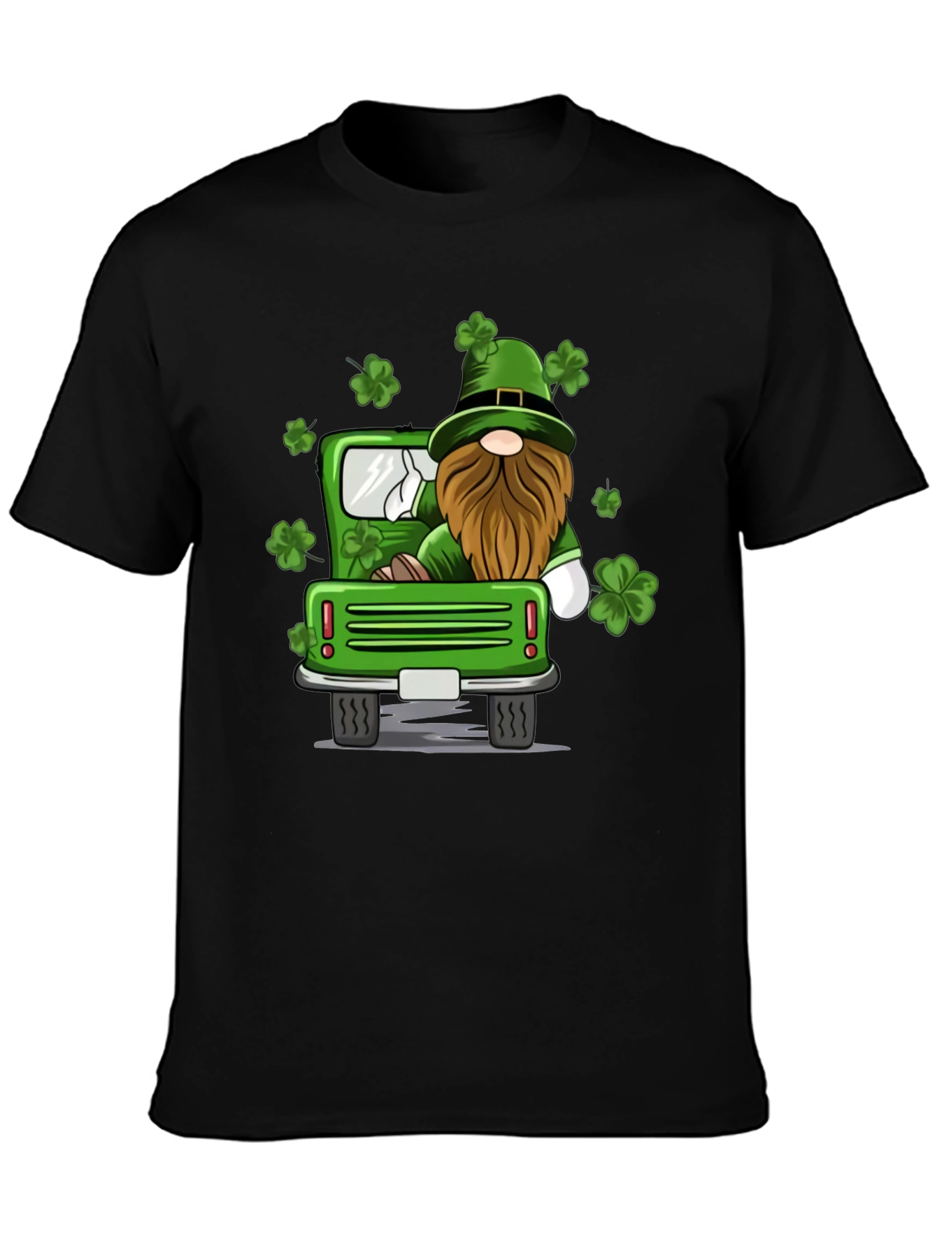 St. Patricks Day Gnome Truck T-Shirt
