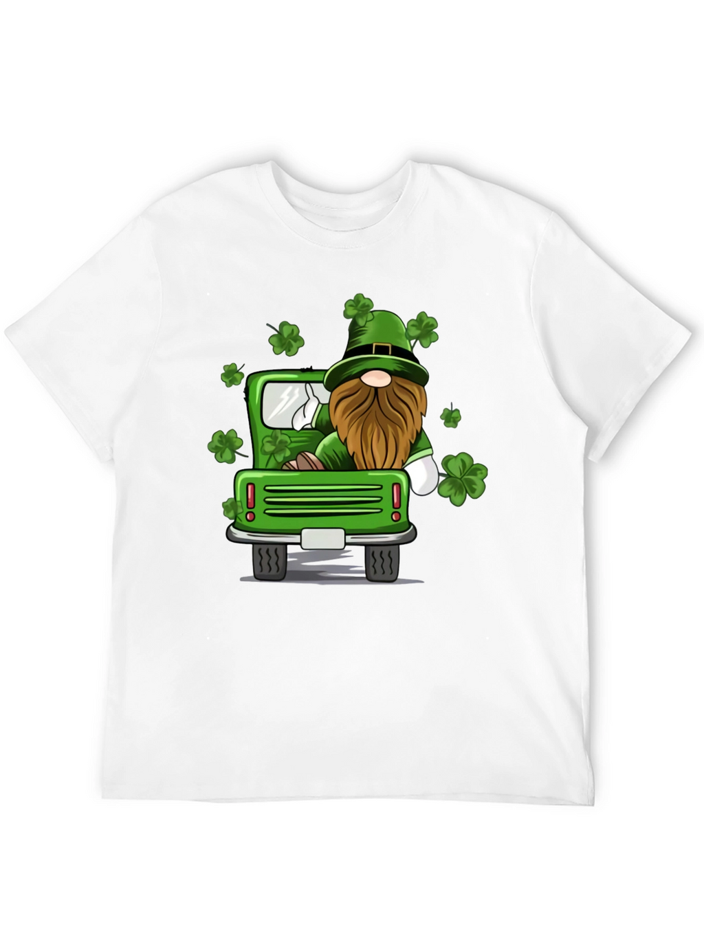 St. Patricks Day Gnome Truck T-Shirt