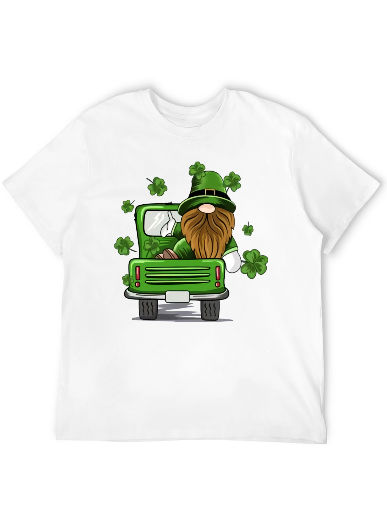 St. Patricks Day Gnome Truck T-Shirt