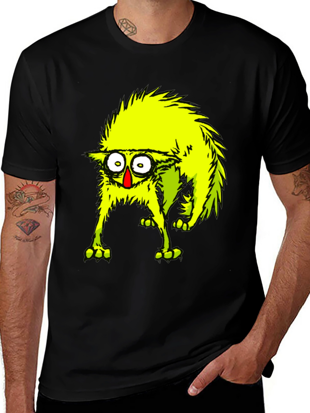 Crazy Furry Creature T-Shirt