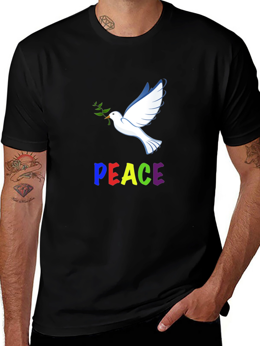 Peace Dove Graphic T-Shirt
