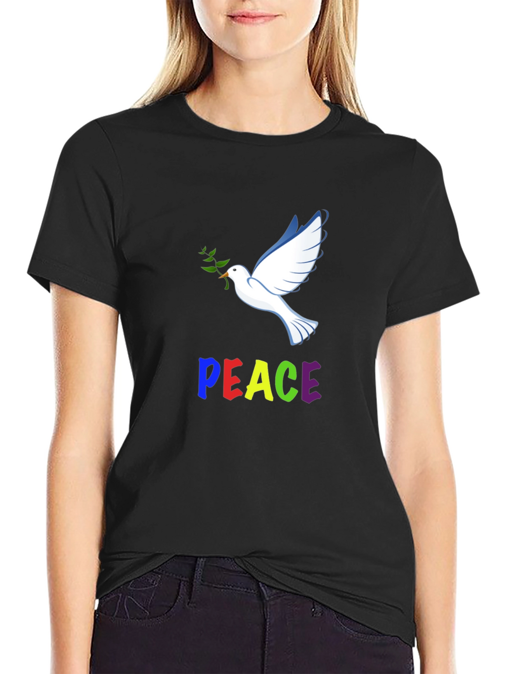 Peace Dove Graphic T-Shirt