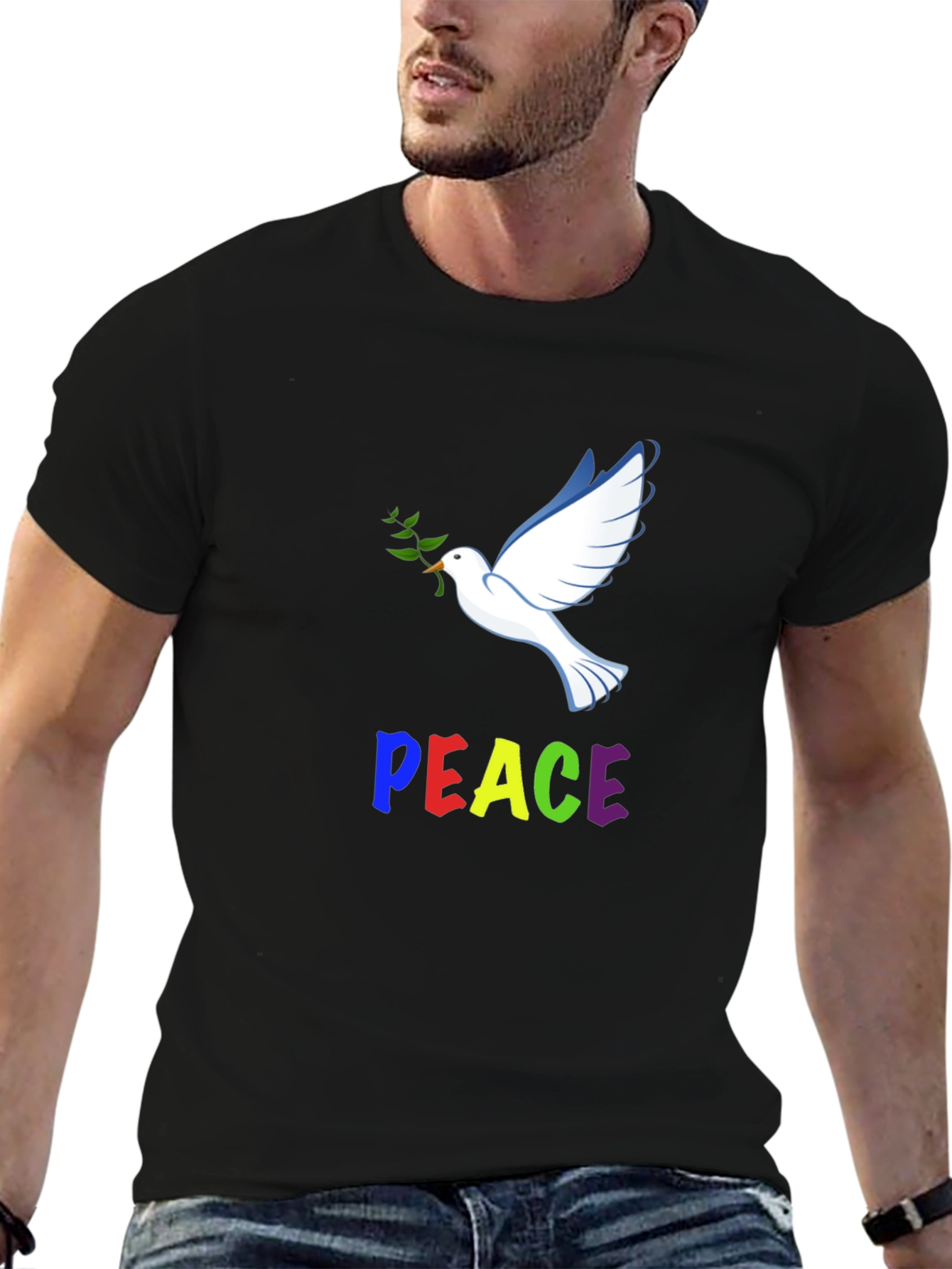 Peace Dove Graphic T-Shirt