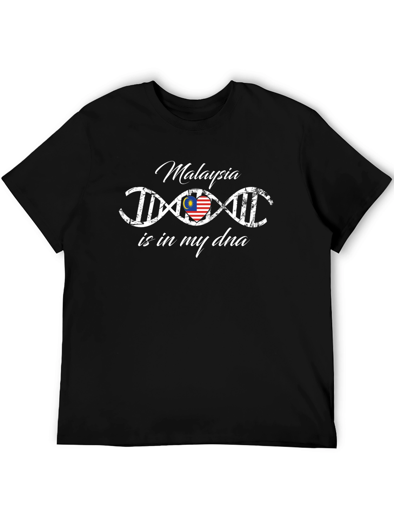 Malaysia DNA Pride Black T-Shirt