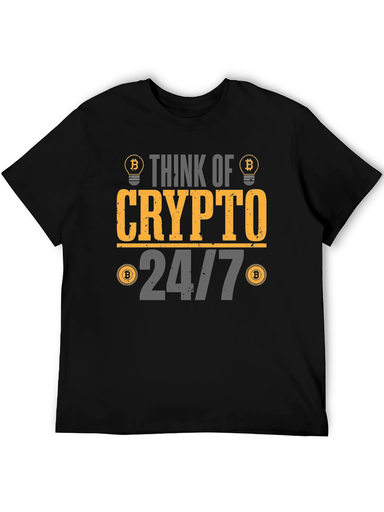Think Crypto 24/7 Graphic Tee