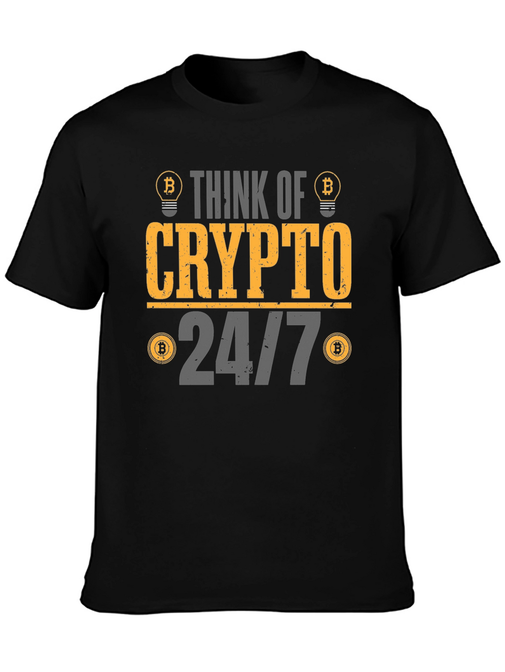 Think Crypto 24/7 Graphic Tee