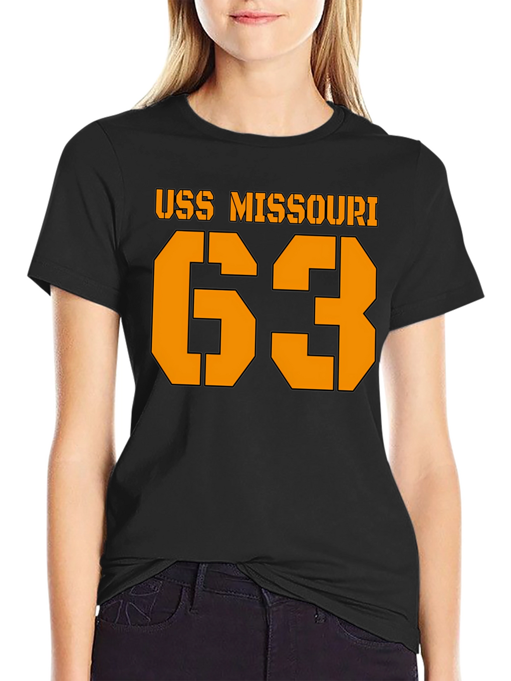 USS Missouri Battleship 63 T-Shirt