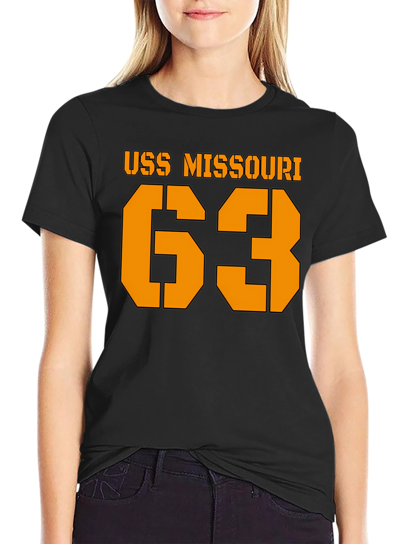 USS Missouri Battleship 63 T-Shirt