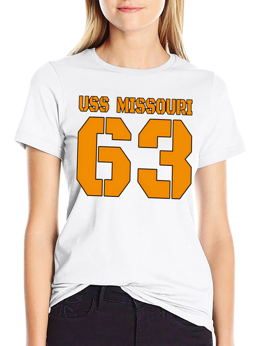 USS Missouri Battleship 63 T-Shirt