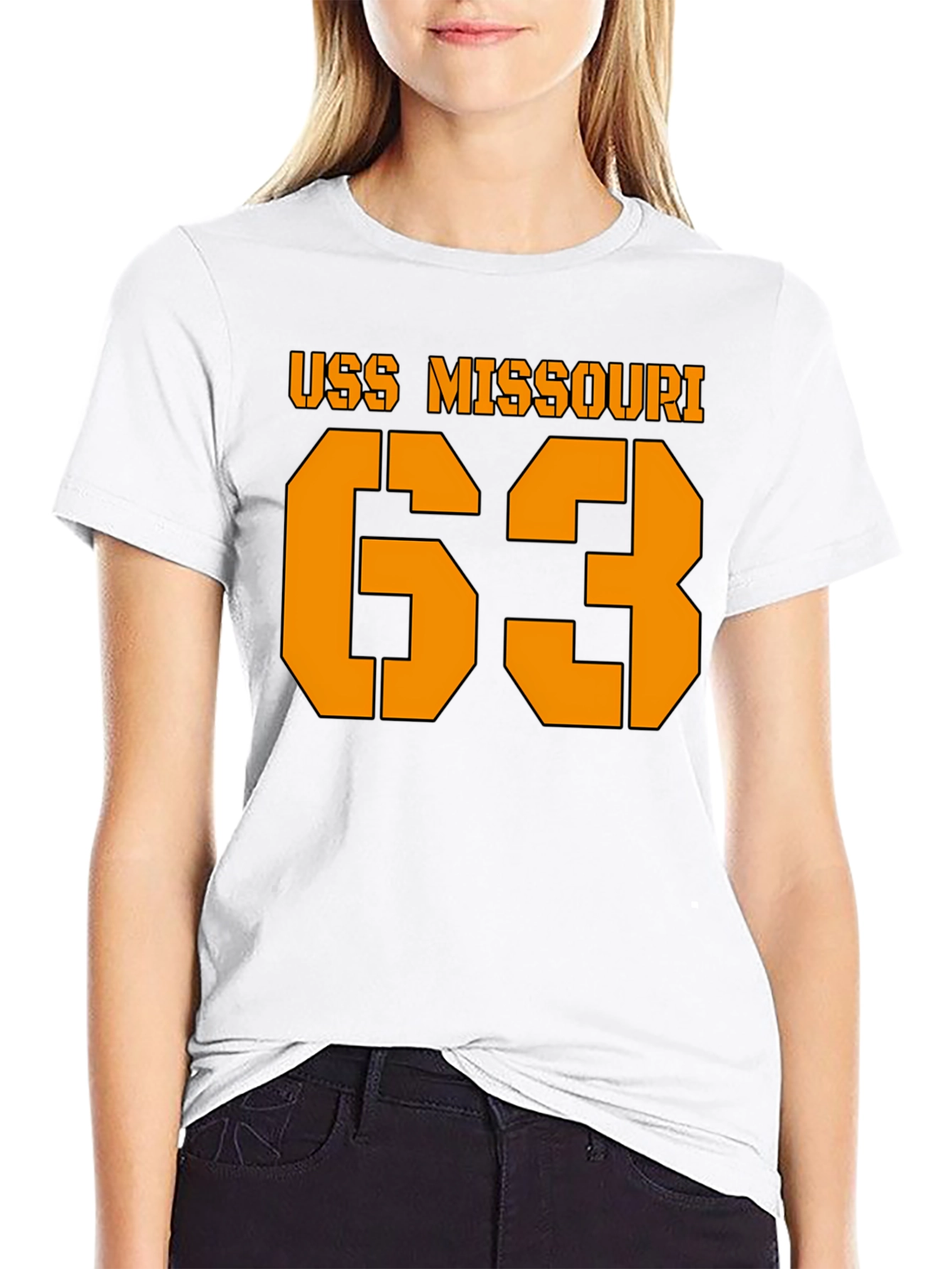 USS Missouri Battleship 63 T-Shirt