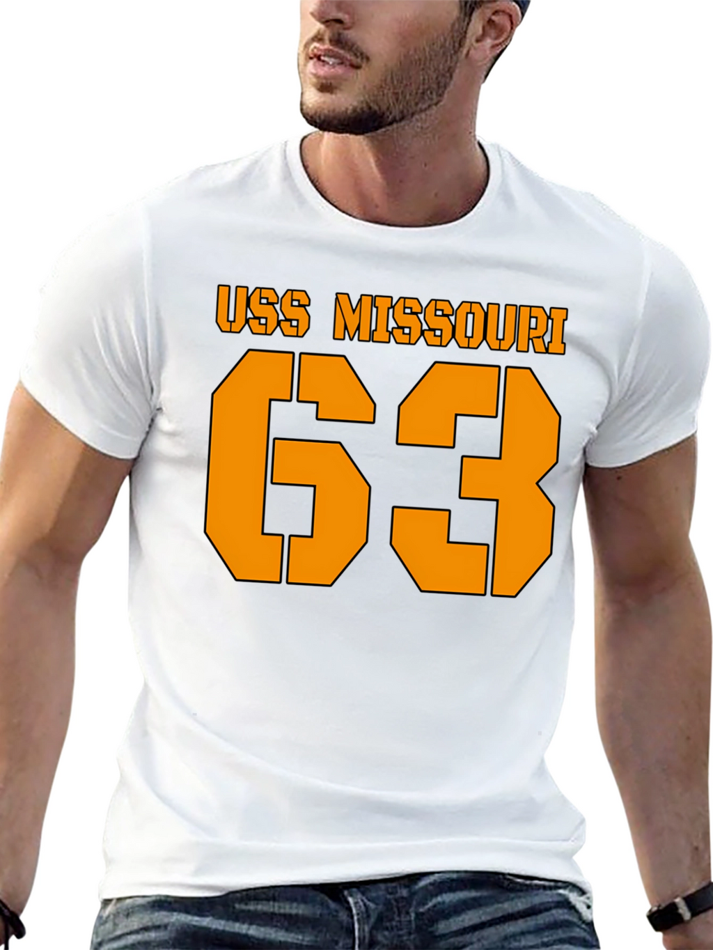 USS Missouri Battleship 63 T-Shirt