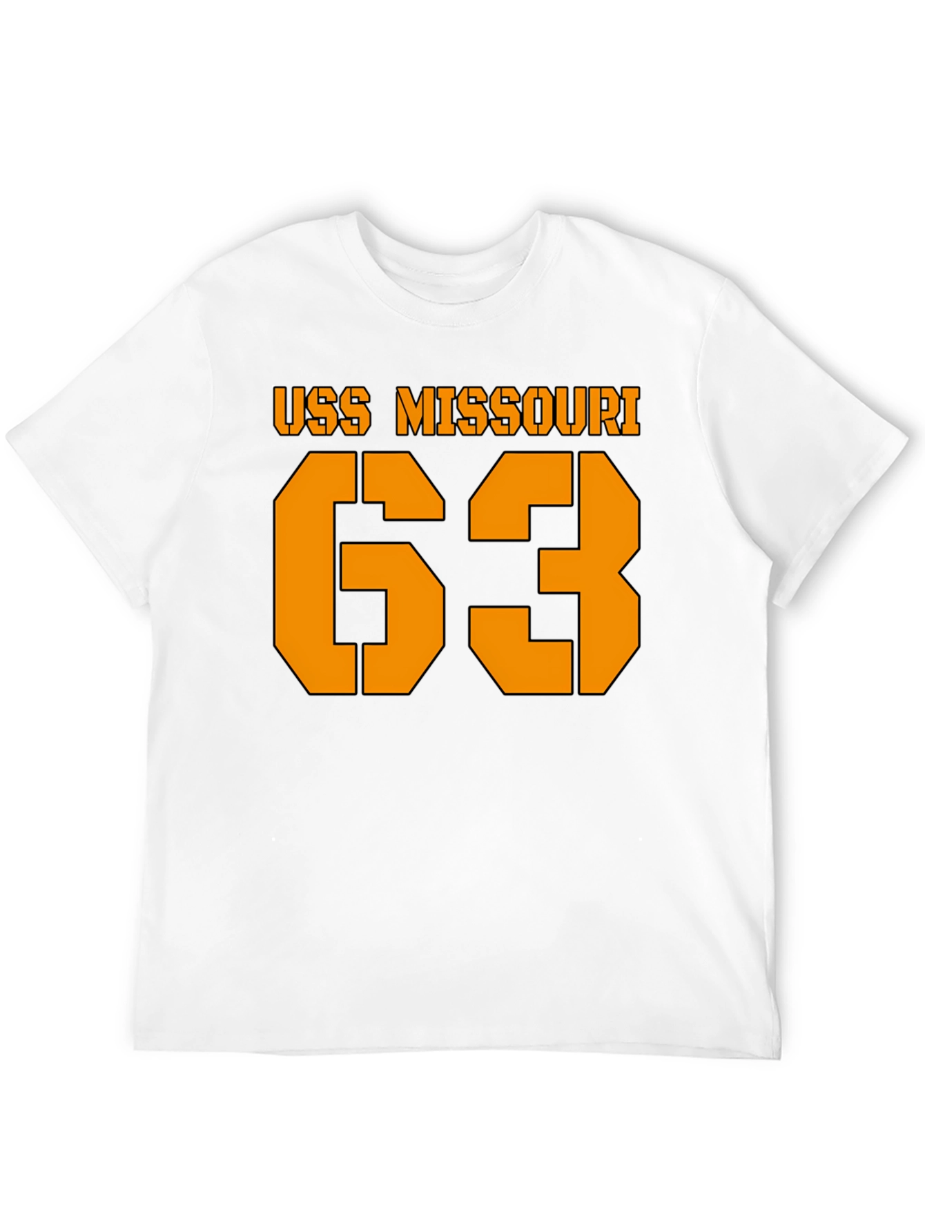 USS Missouri Battleship 63 T-Shirt