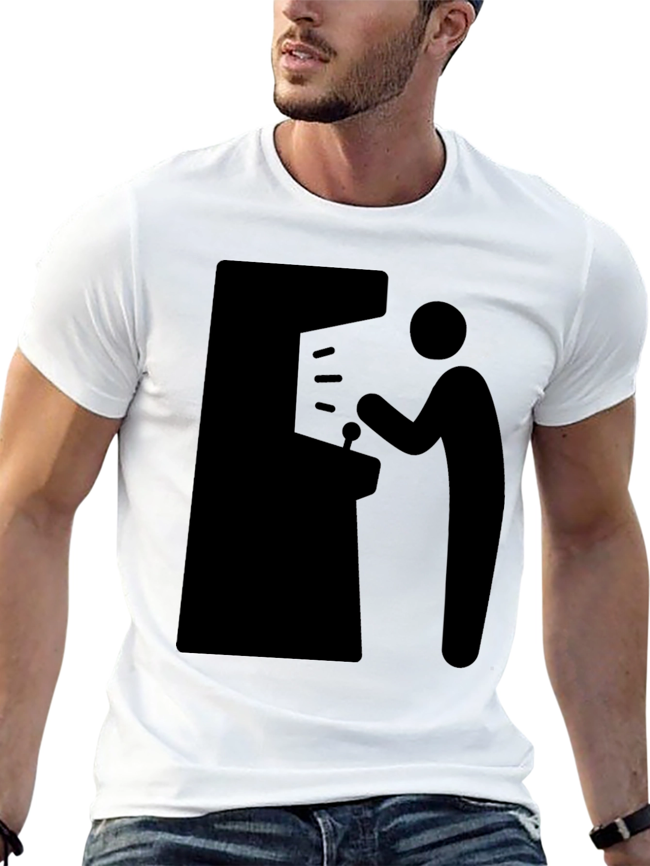 Arcade Gamer T-Shirt - Classic Retro Gaming Style