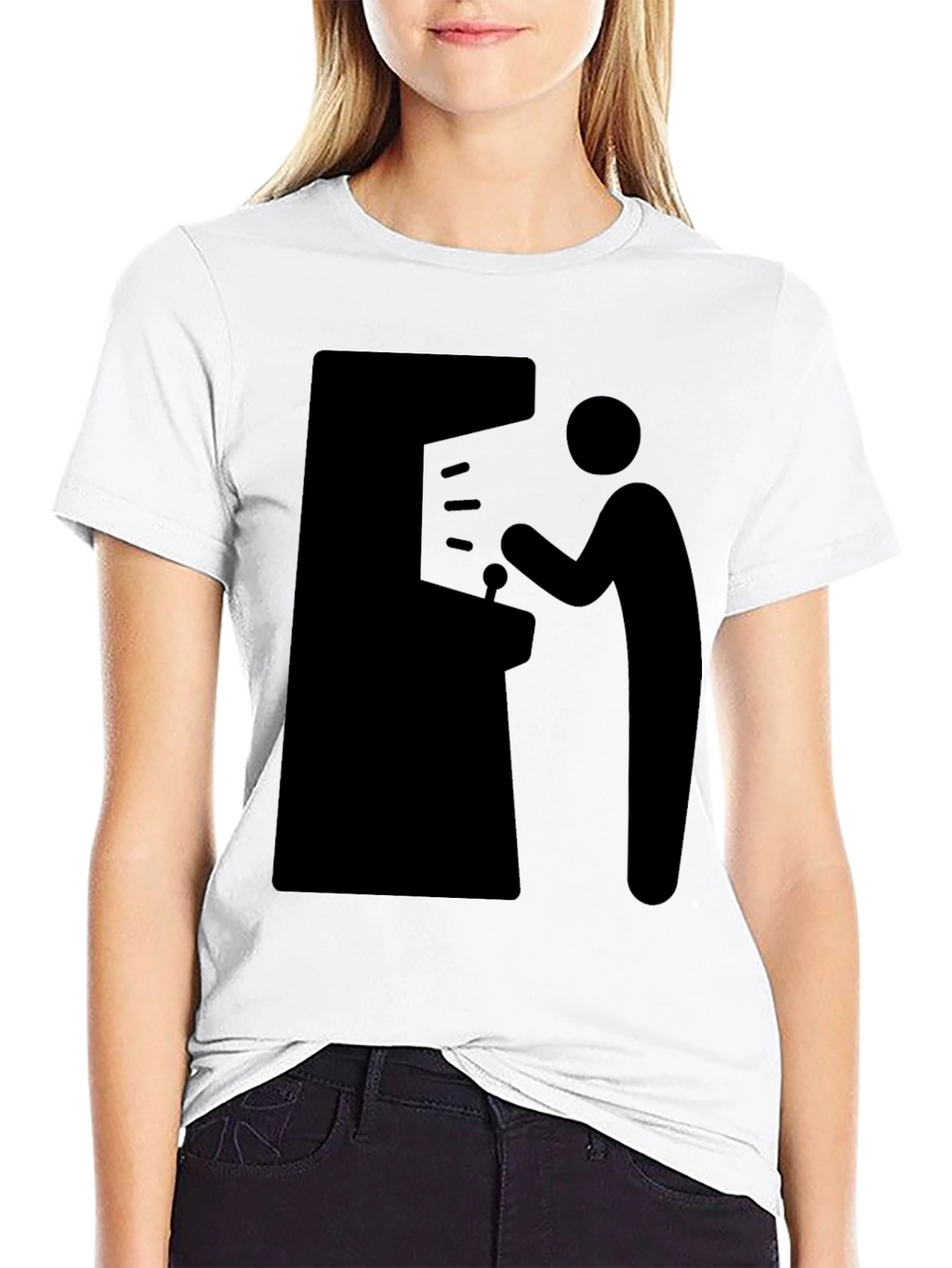 Arcade Gamer T-Shirt - Classic Retro Gaming Style