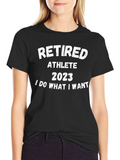 Retired Athlete 2023 T-Shirt
