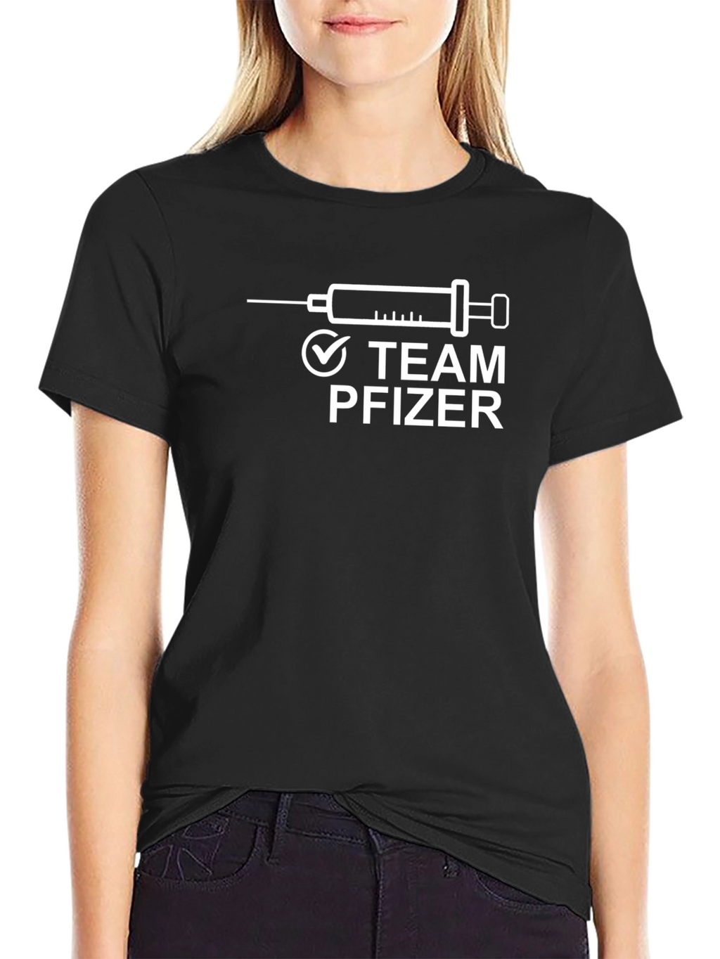 Team Pfizer T-Shirt - Vaccinated & Proud!