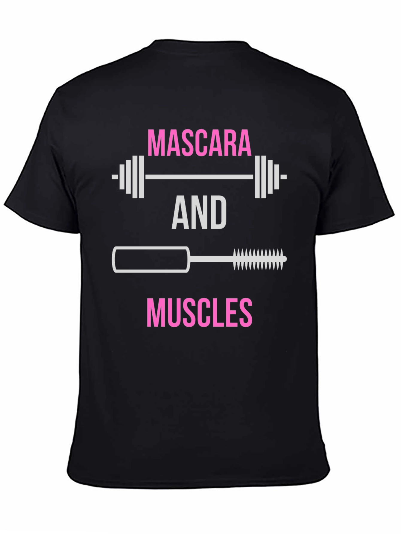 Mascara & Muscles Graphic T-Shirt