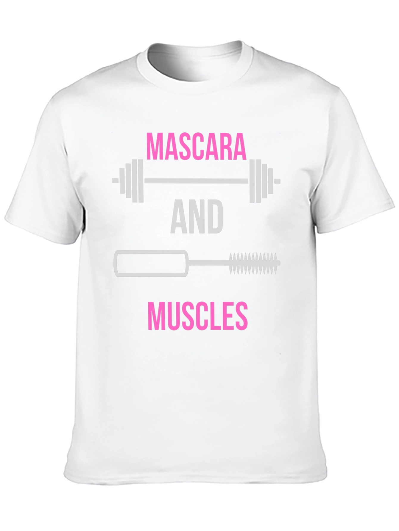 Mascara & Muscles Graphic T-Shirt