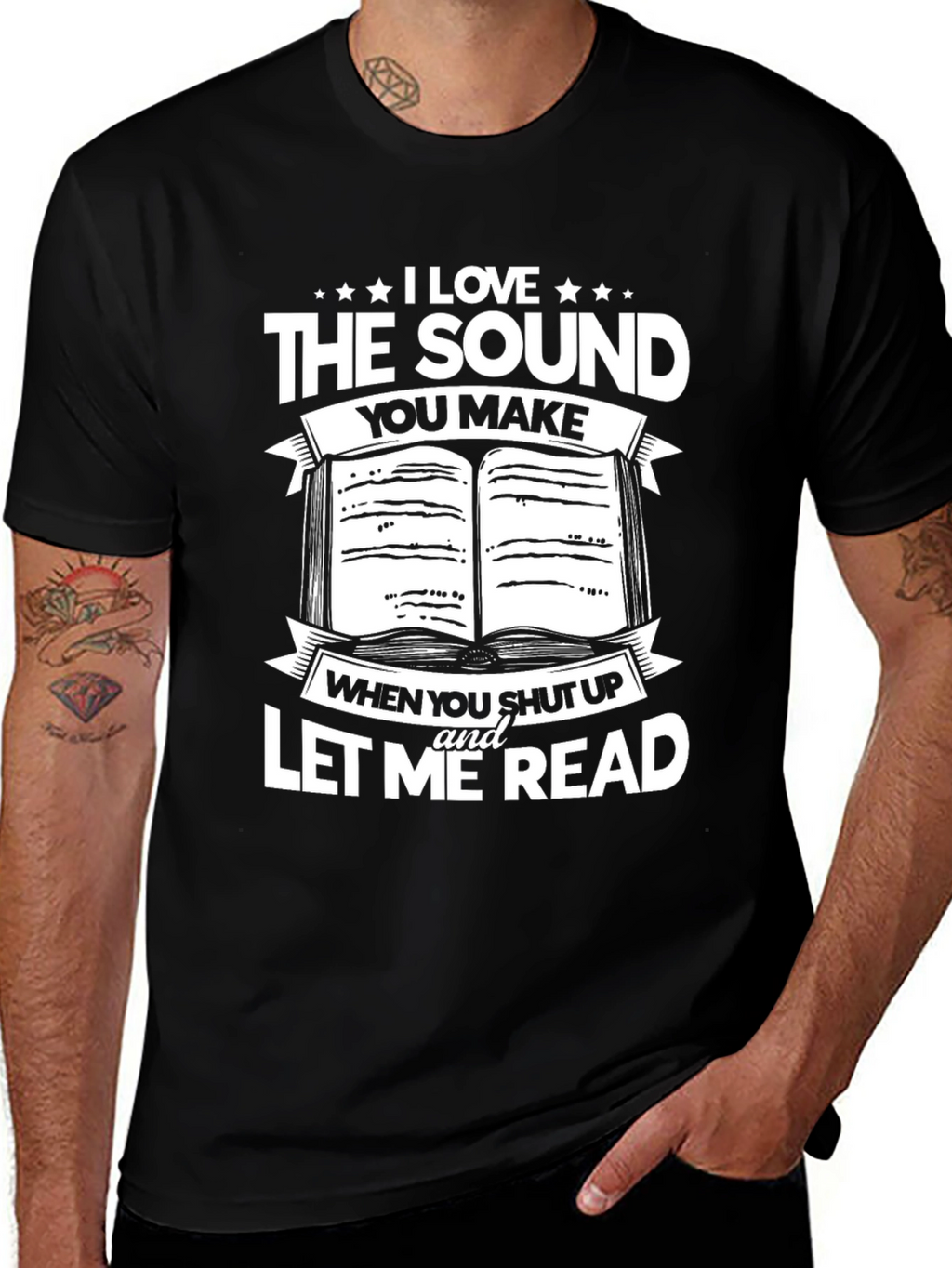I Love The Sound Book T-Shirt